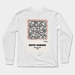 Vintage Keith Haring 1985 Long Sleeve T-Shirt